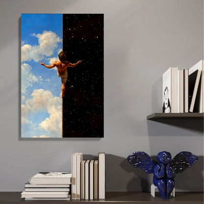 Crossing from Heaven to Cosmos