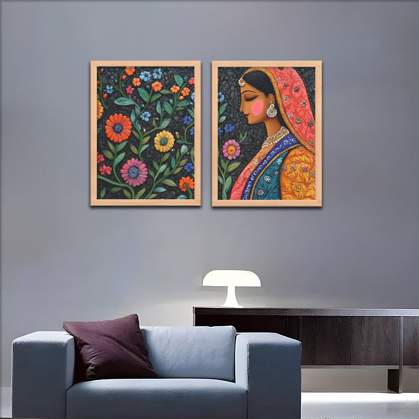 Chronicles of Bharat Wall Frames