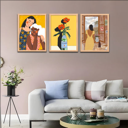 Sunny Moments Trio Wall Frame Set