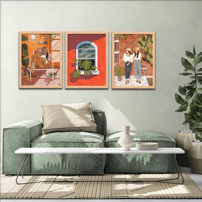 Cozy Living Trio Wall Frame Set