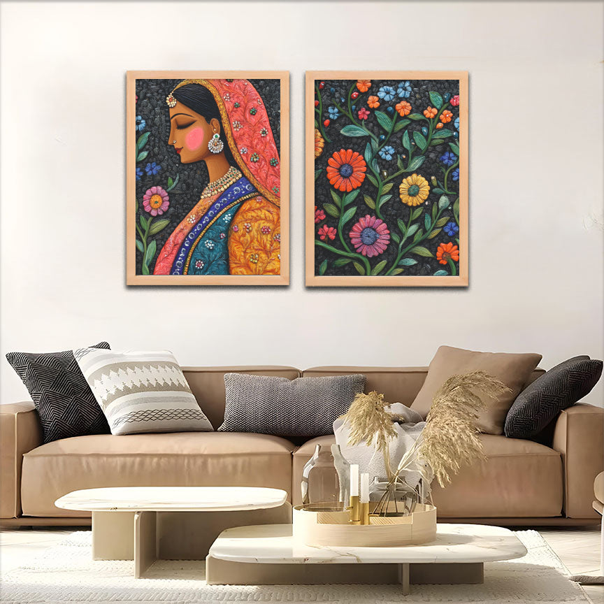 Chronicles of Bharat Wall Frames