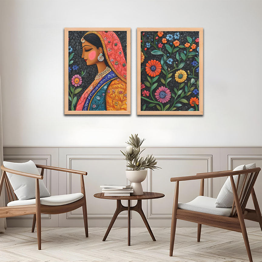 Chronicles of Bharat Wall Frames