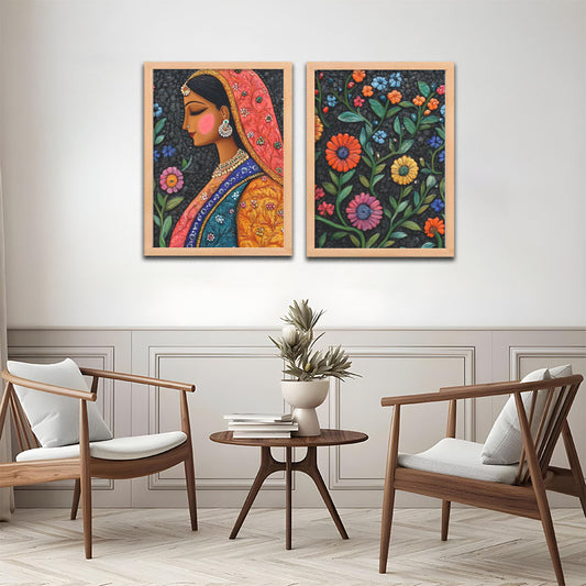 Chronicles of Bharat Wall Frames