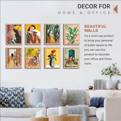 Vibrant Stories Wall Frame Set