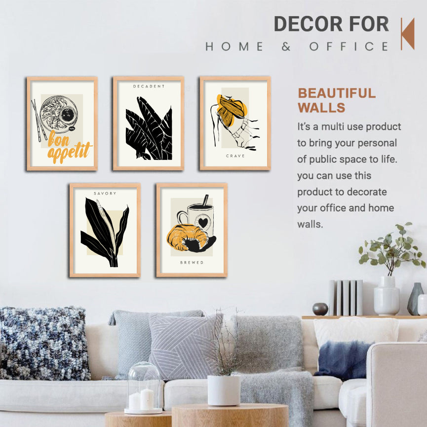 Gourmet Art Wall Frame Set