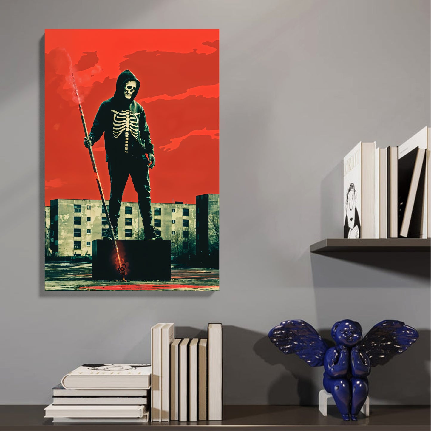 Urban Grim Reaper Canvas