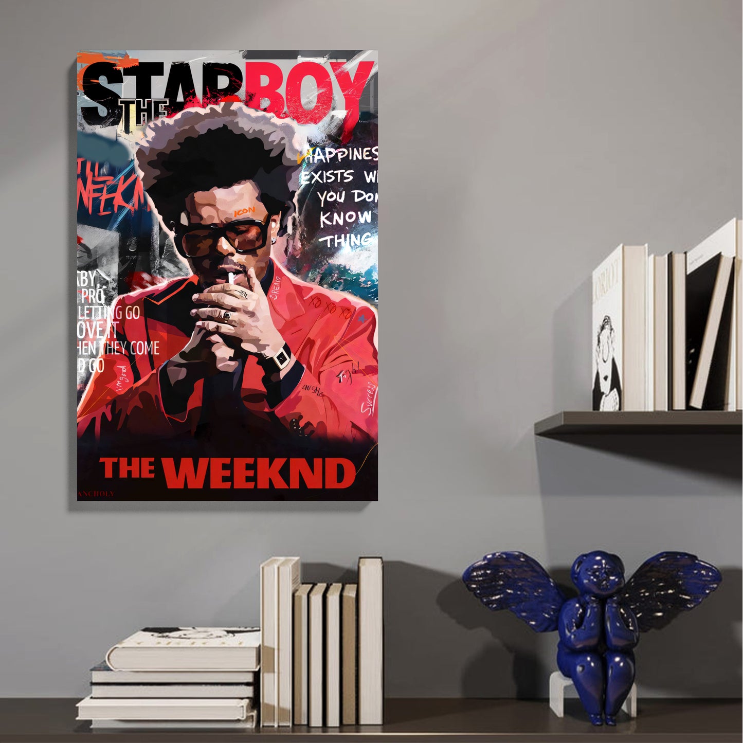 Starboy – The Weeknd Art Canvas