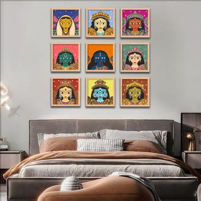 Divine Goddess Wall Frame Set