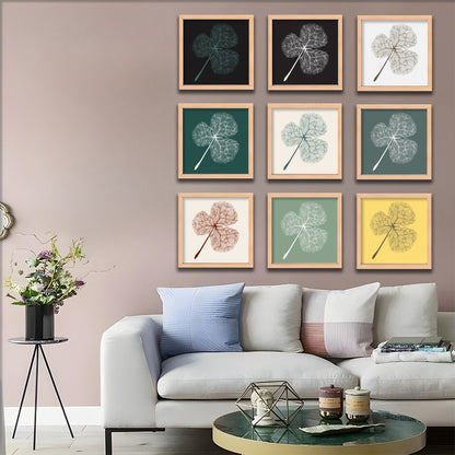 Aesthetic Leaf Illustration Wall Frame Set