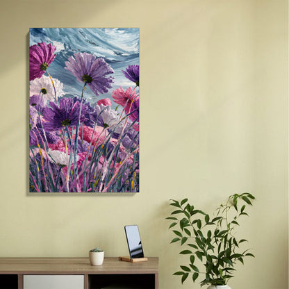 Lavender Bloom Garden Canvas