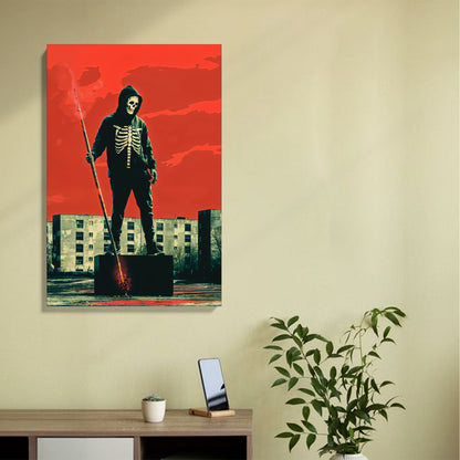 Urban Grim Reaper Canvas
