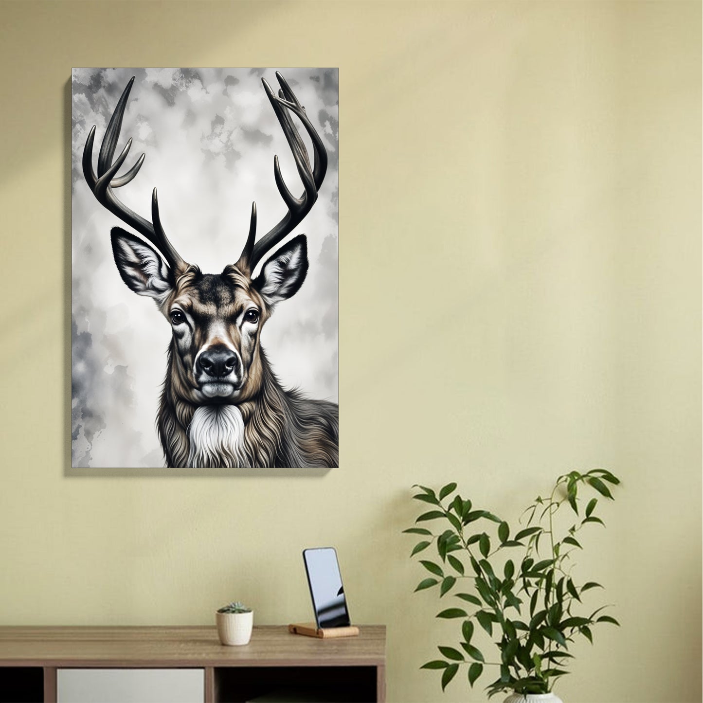 Regal Deer Portrait