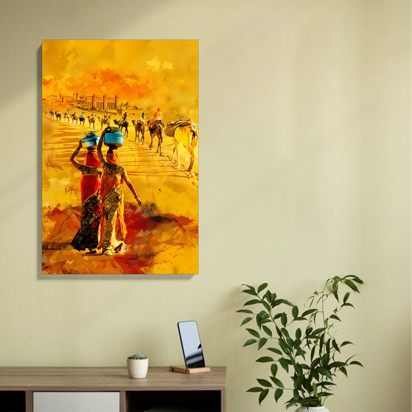 Rajasthan Women & Camel Caravan