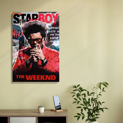 Starboy – The Weeknd Art Canvas