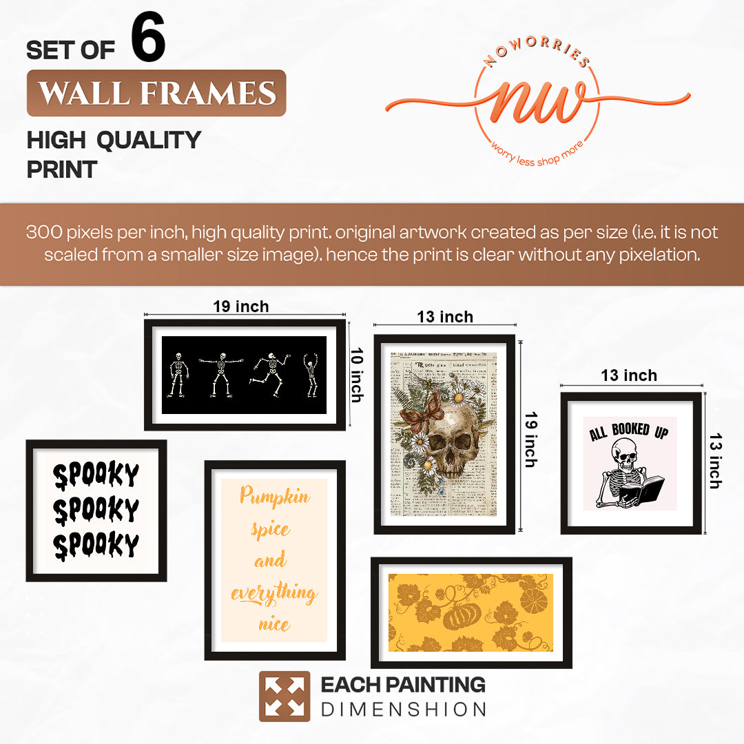 Spooky Season Wall Set of 6