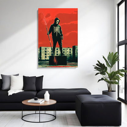 Urban Grim Reaper Canvas