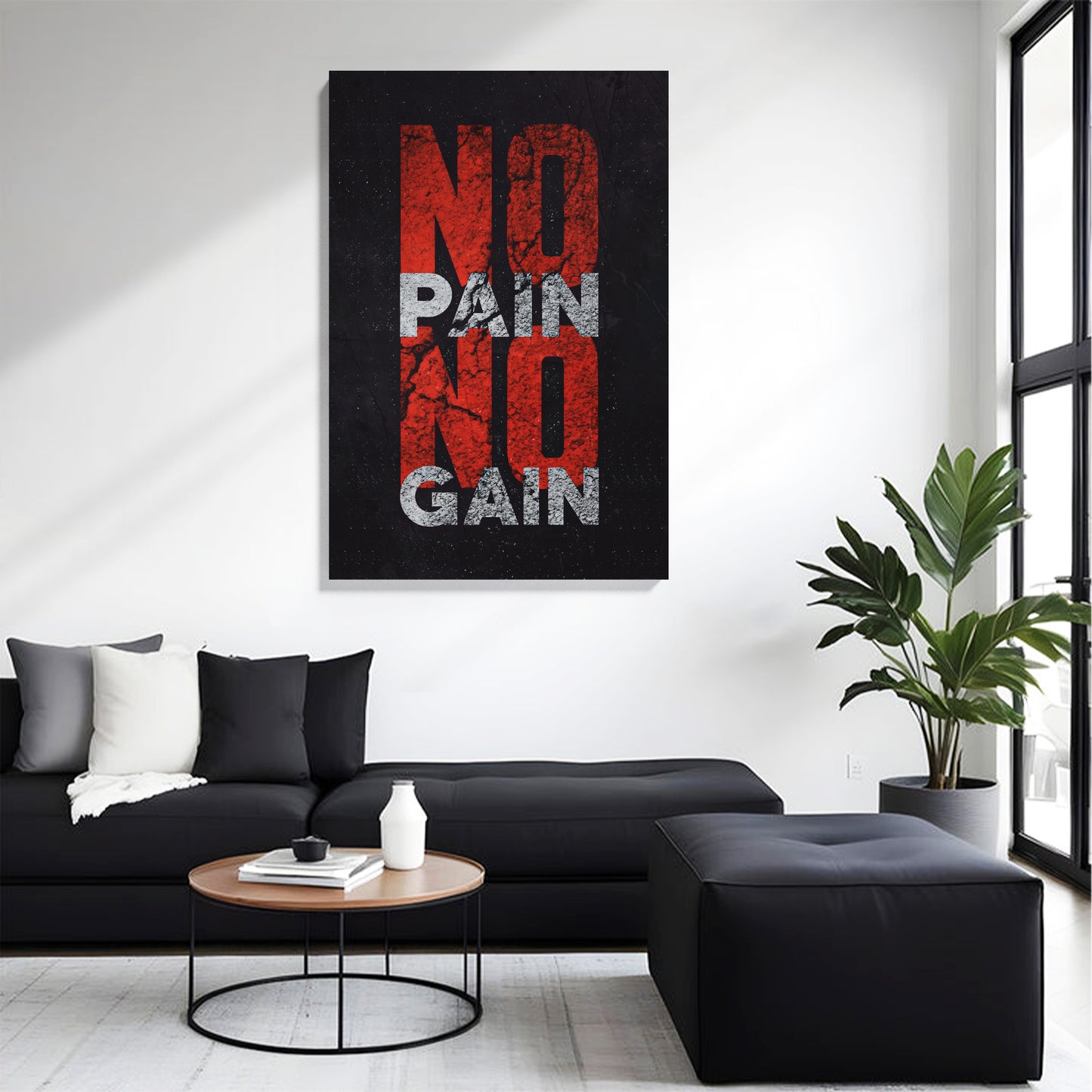 No Pain No Gain Canvas