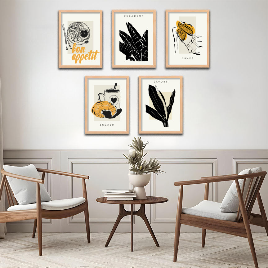 Gourmet Art Wall Frame Set