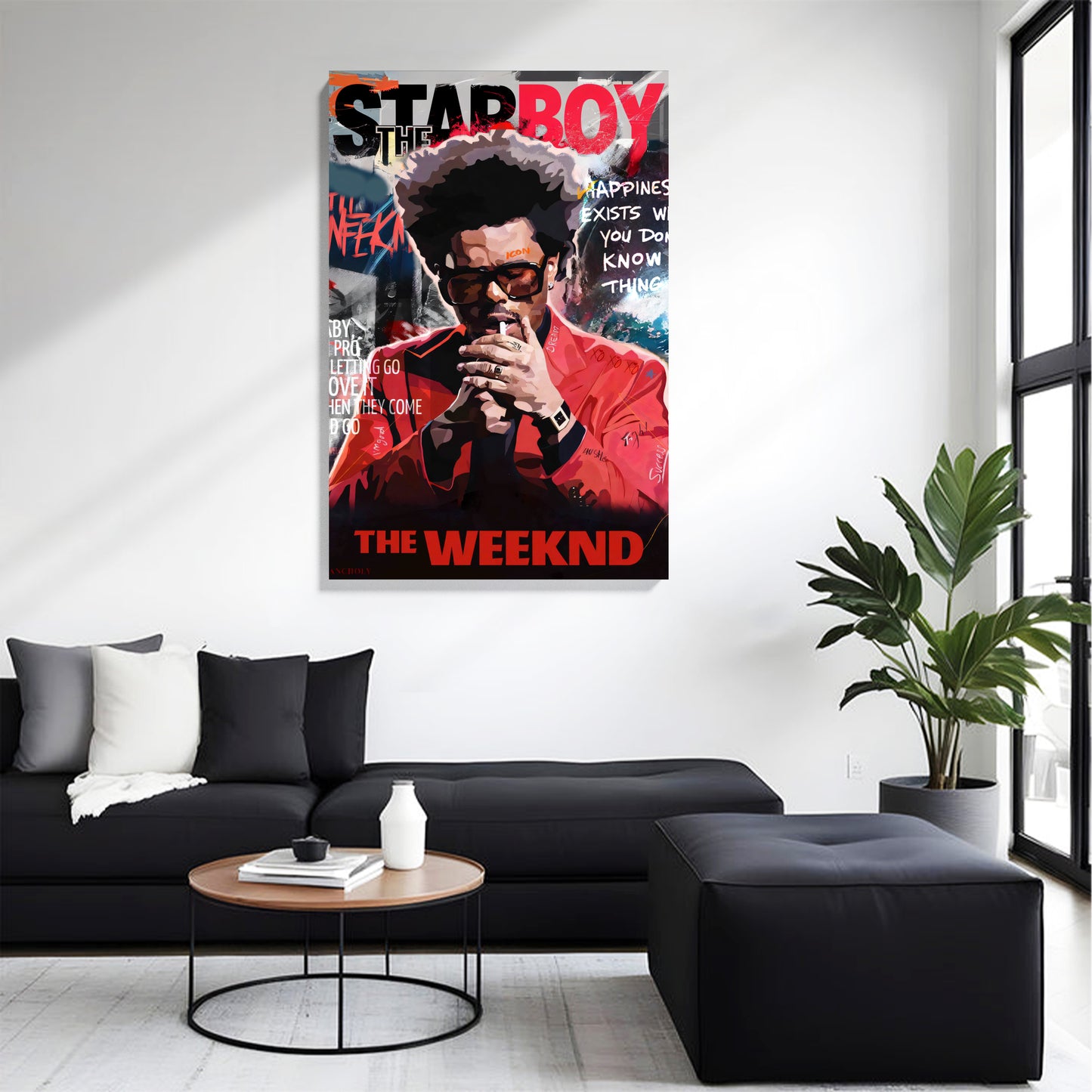 Starboy – The Weeknd Art Canvas