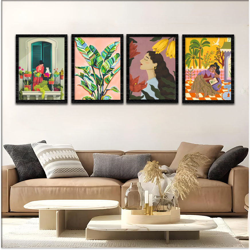 Pastel Muse Wall Frame Set