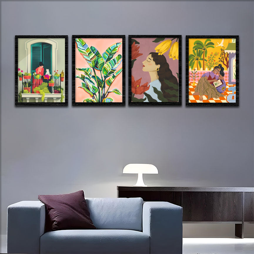 Pastel Muse Wall Frame Set