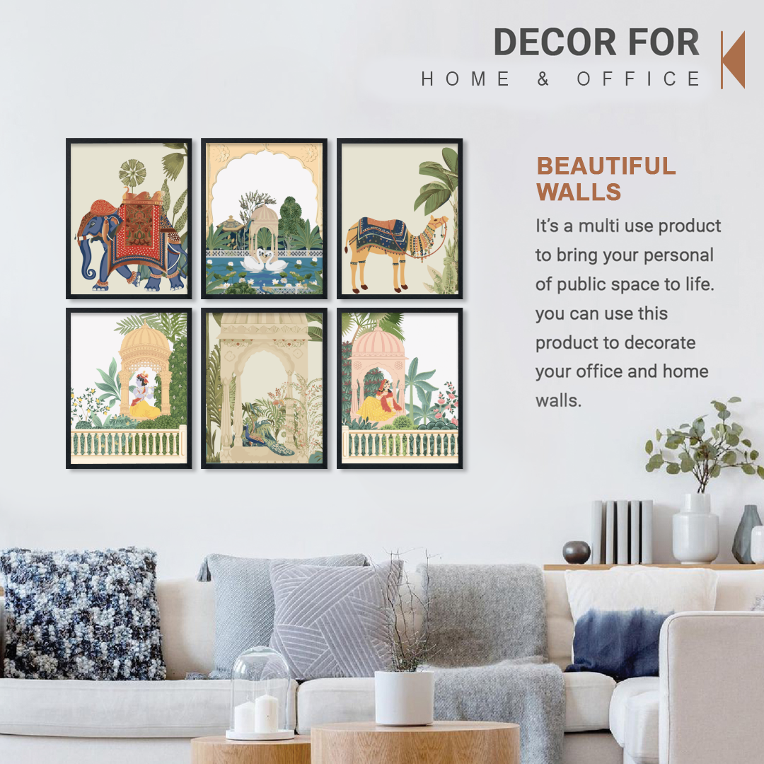Royal Jharokha Wall Frame Set