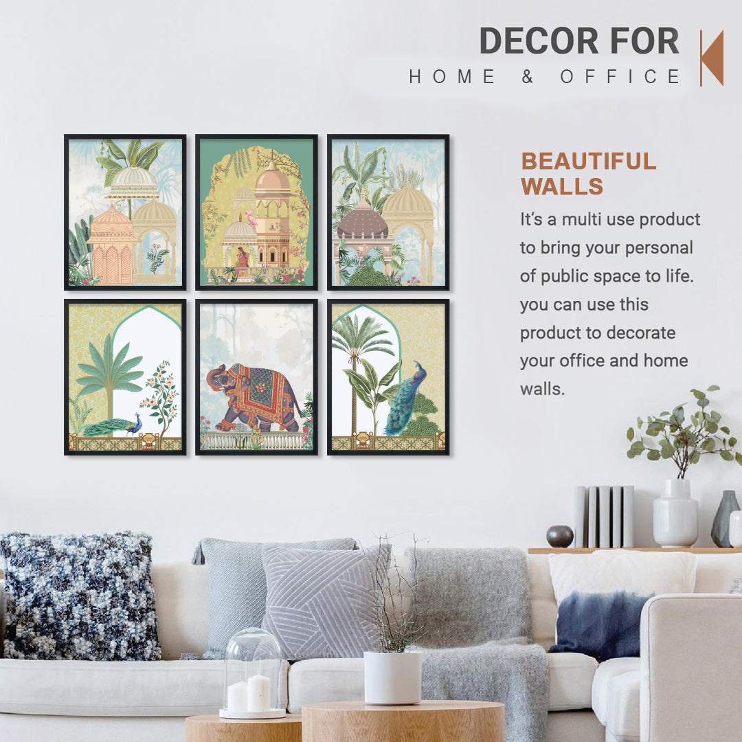 Royal Palace Wall Frame Set