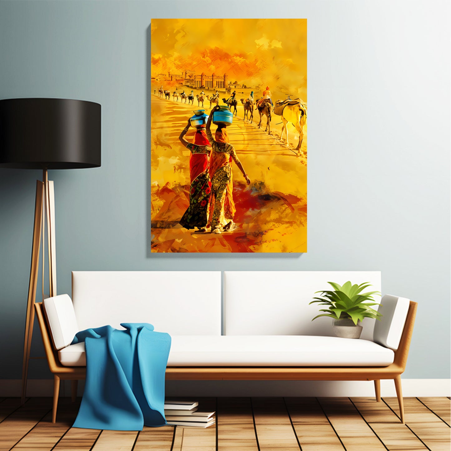 Rajasthan Women & Camel Caravan