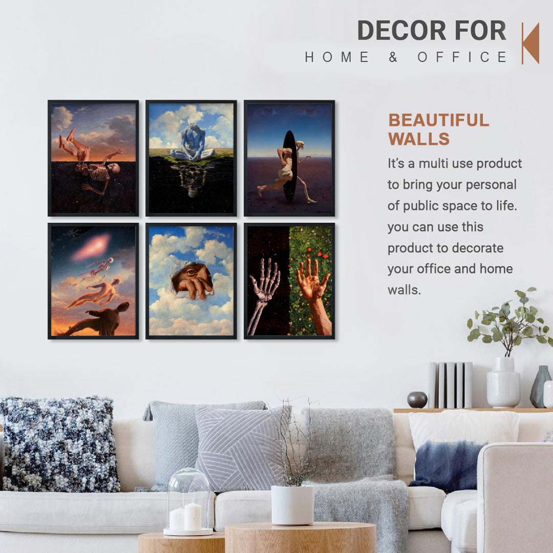 Dreamscape Surreal Art Frame Set