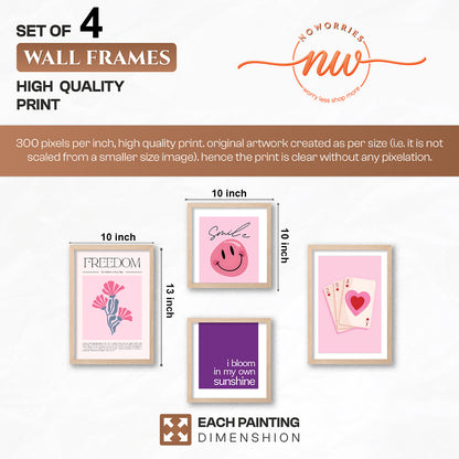 Blush Bliss Collection Set of 4