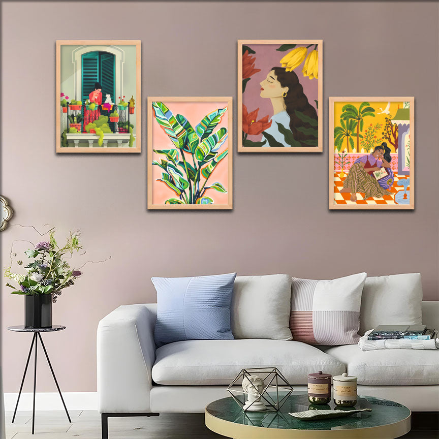 Pastel Muse Wall Frame Set