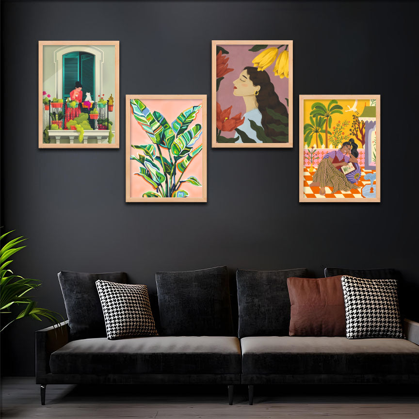 Pastel Muse Wall Frame Set
