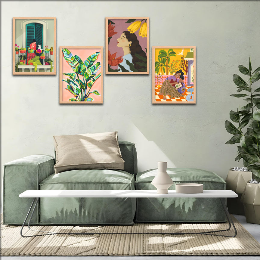 Pastel Muse Wall Frame Set