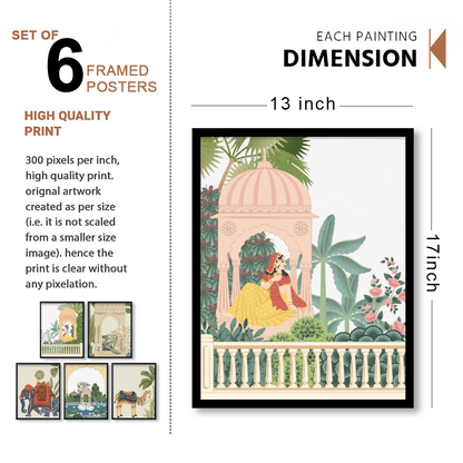 Royal Jharokha Wall Frame Set