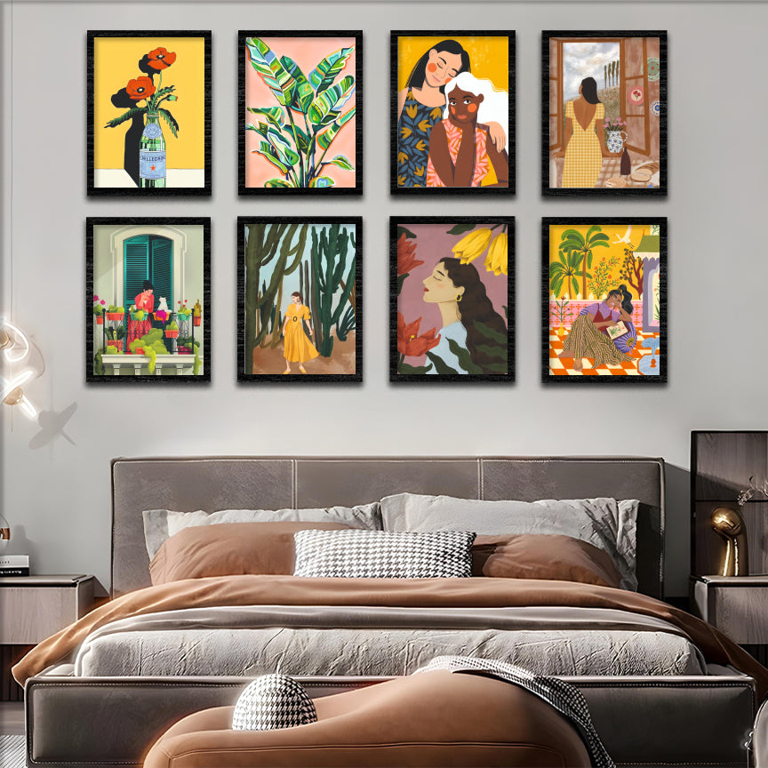 Vibrant Stories Wall Frame Set
