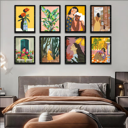 Vibrant Stories Wall Frame Set