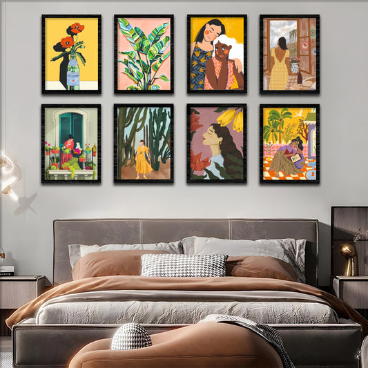 Vibrant Stories Wall Frame Set