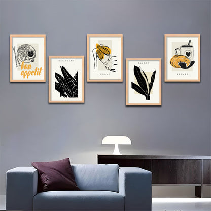 Gourmet Art Wall Frame Set