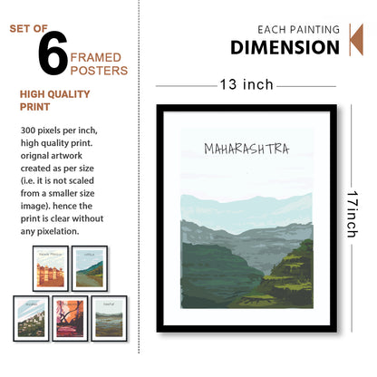 Incredible India Wall Frame Set