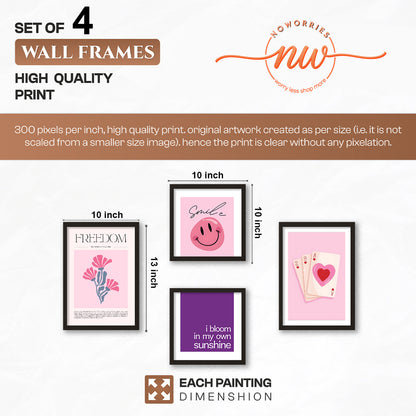 Blush Bliss Collection Set of 4