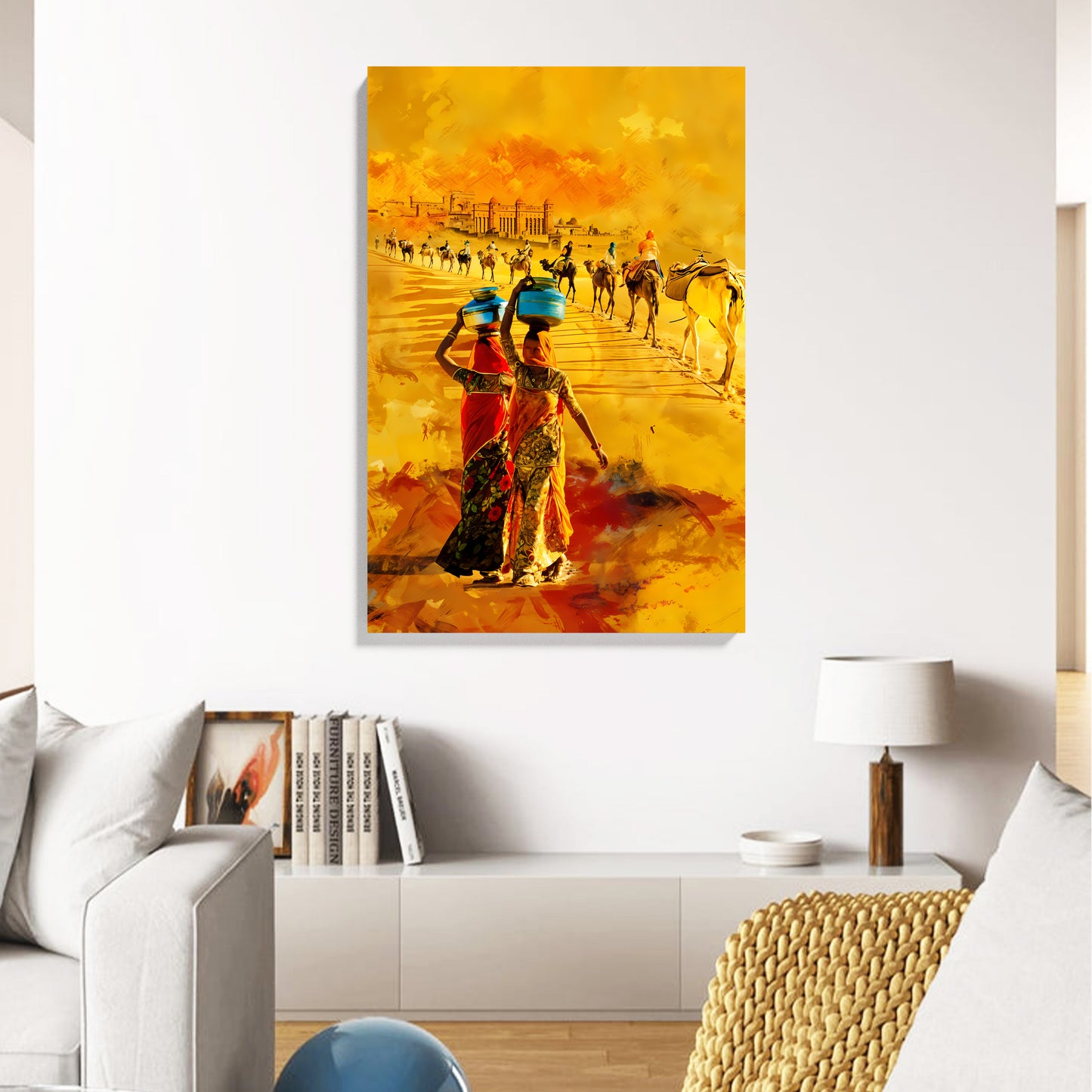 Rajasthan Women & Camel Caravan