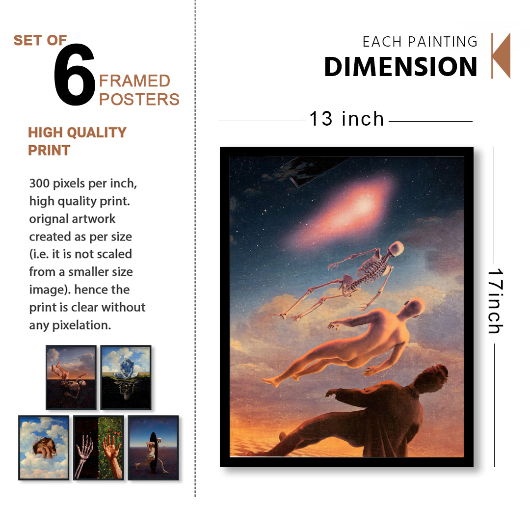 Dreamscape Surreal Art Frame Set