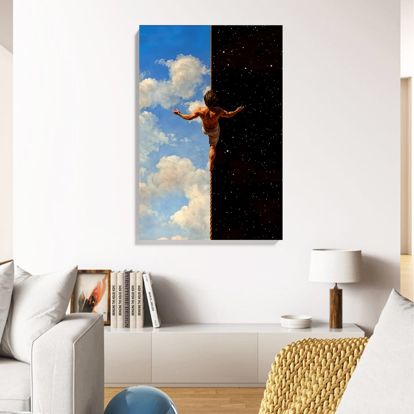 Crossing from Heaven to Cosmos