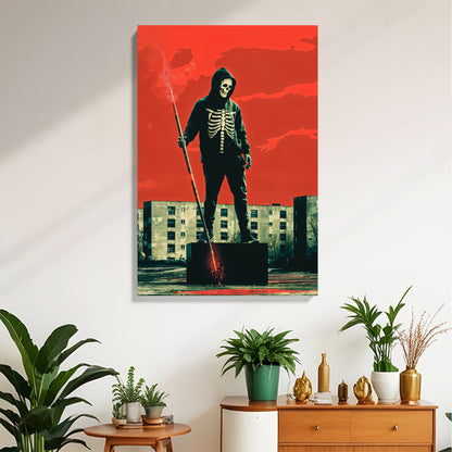 Urban Grim Reaper Canvas