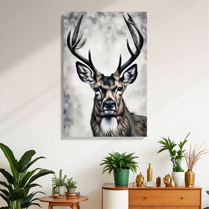 Regal Deer Portrait
