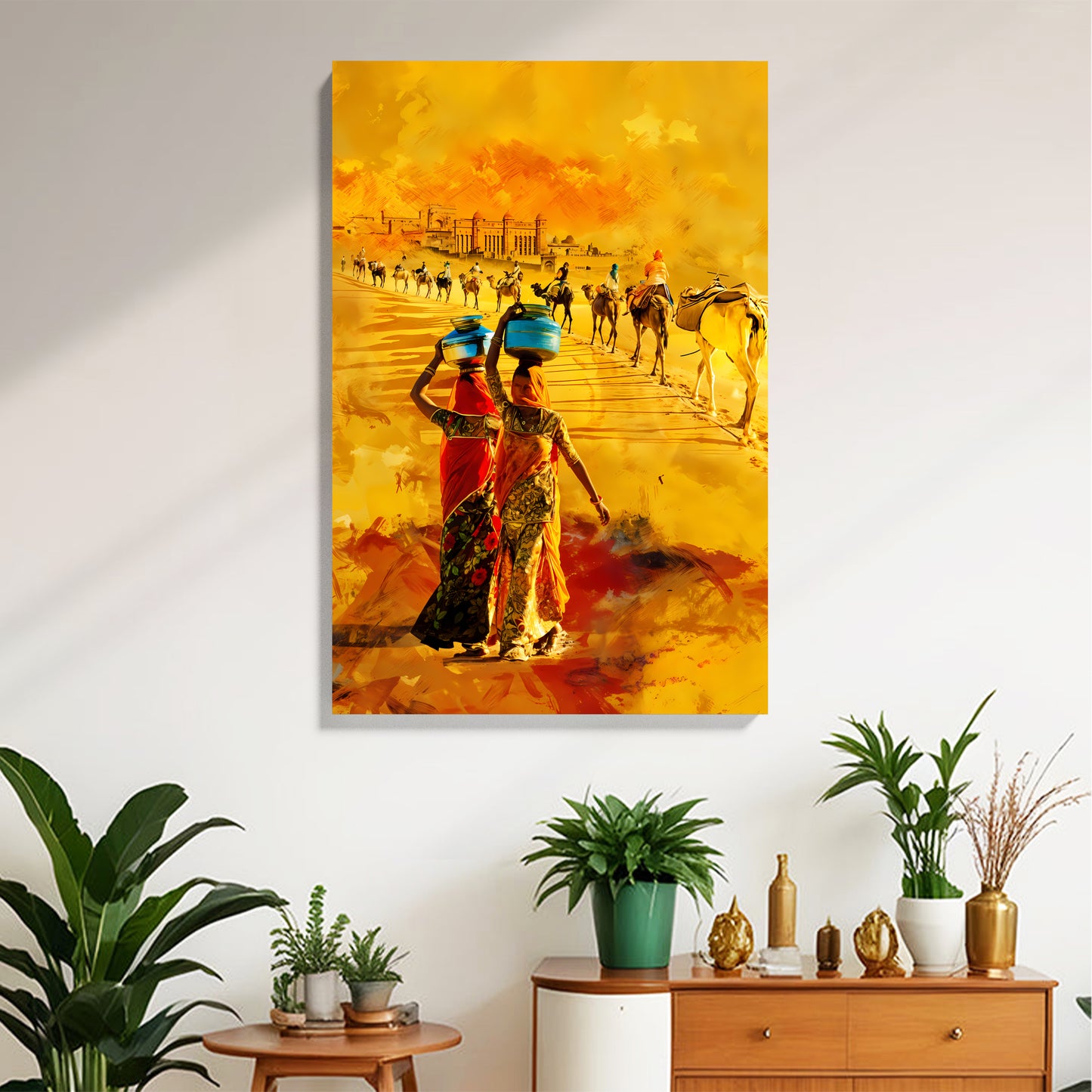 Rajasthan Women & Camel Caravan