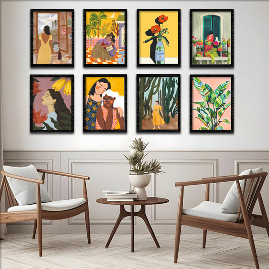 Vibrant Stories Wall Frame Set