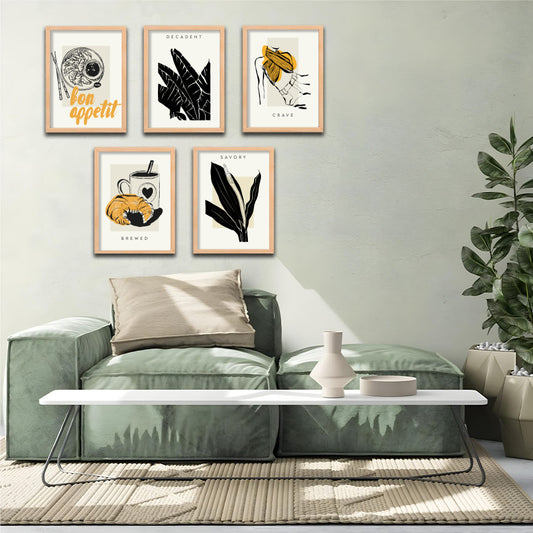 Gourmet Art Wall Frame Set