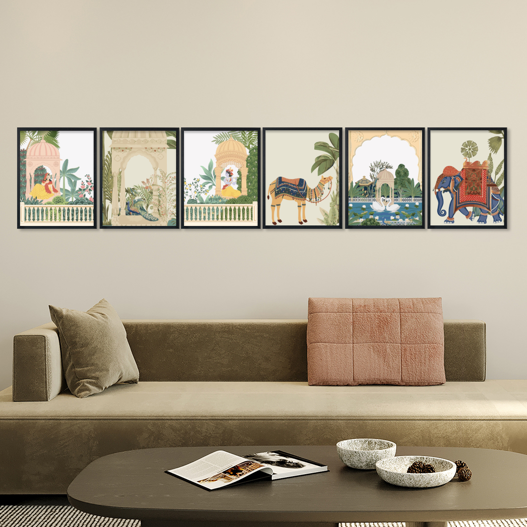 Royal Jharokha Wall Frame Set