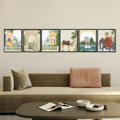 Royal Jharokha Wall Frame Set